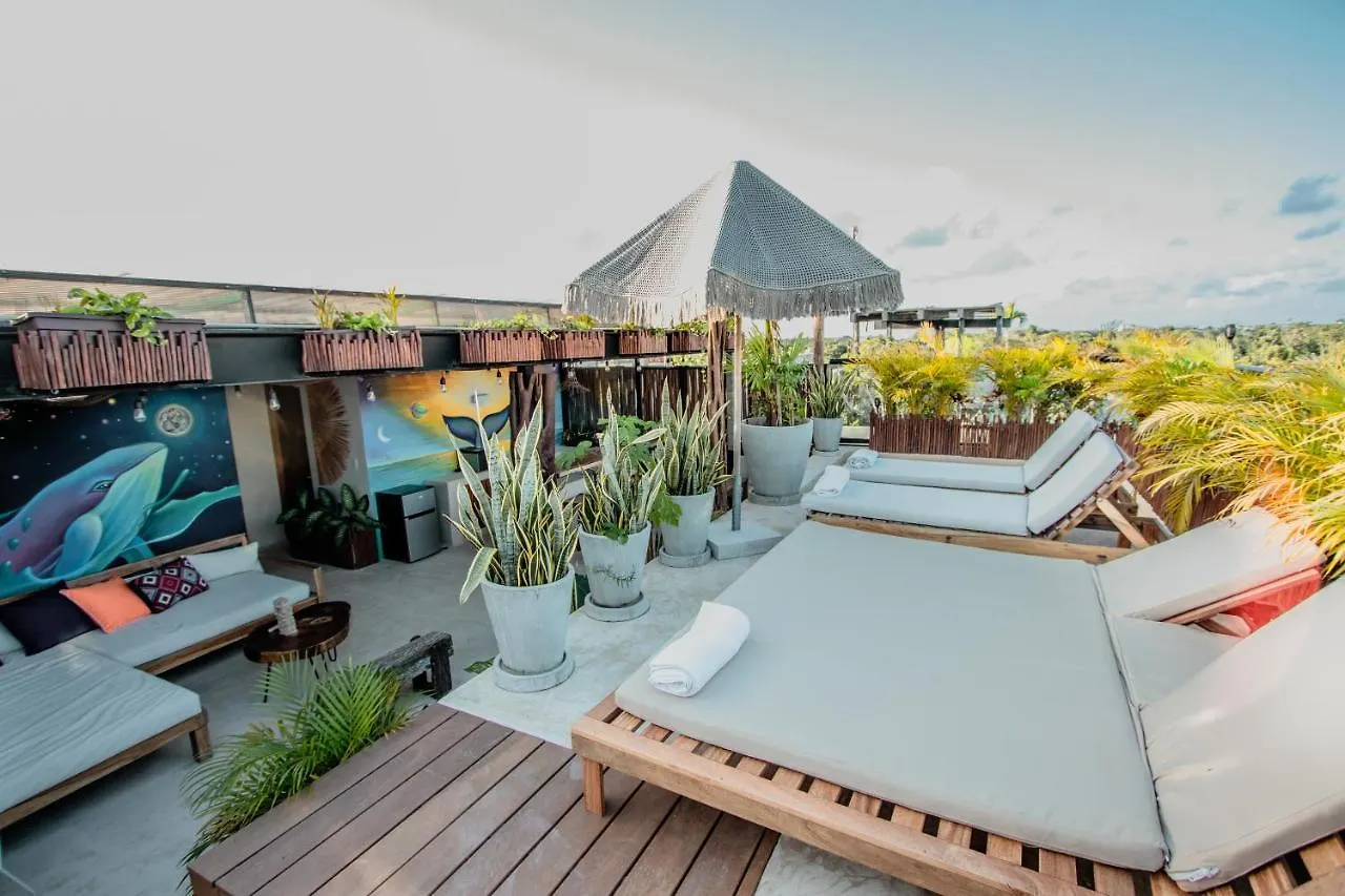 アパート Ph-4-Groups 3Br Priv-Rooftop 18Pax @Aldea Zama トゥルム