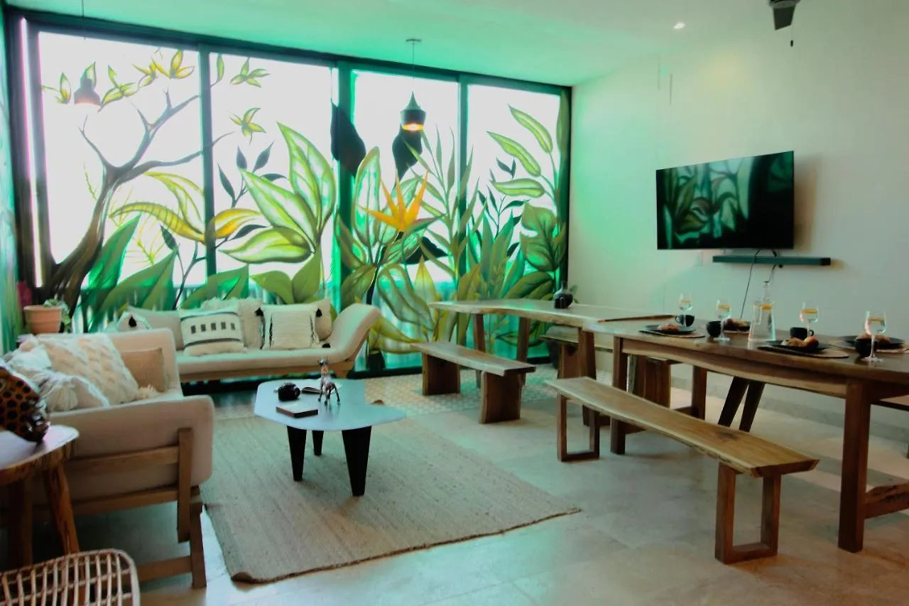 טולום Ph-4-Groups 3Br Priv-Rooftop 18Pax @Aldea Zama